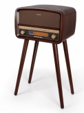 3. NOVINKA: Retro stereo gramofon s FM/AM rádiem a možností nahrávat LP desky a CD na USB, www.sencor.cz/gramofony