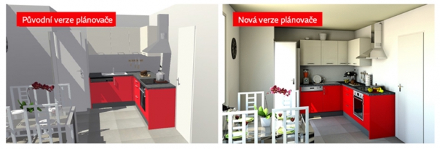 SIKO Plánovač kuchyní - původní a nová verze