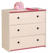 Dětská komoda Smoozy, MDF deska, 75 x 41 x 79 cm, cena 2 201 Kč, www.tvoje-matrace.cz
