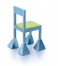 Speciální židle, design Alessandro Mendini, 1978, Vitra Design Museum Collection