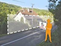 Jako nejjednodušší řešení architekti navrhují výstražnou zpomalovací tabuli, případně protihlukovou stěnu podél silnice.
