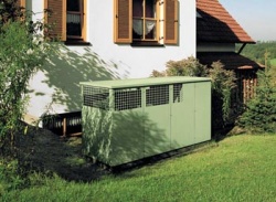 Dimplex LA 18 PS vzduch/voda dovede ohřát topnou vodu až na 65 stupňů C (výkon 18 kW, 265 000 Kč bez DPH, Termo Komfort)