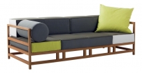 Sofa Easy Pieces (Brühl) je vyrobeno z ekologických materiálů, design Kati Meyer-Brühl, cena 74 900 Kč, BRÜHL