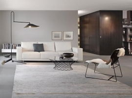 Sofa Blue Two (Walter Knoll), kůže, velikost sedací plochy lze ovládat jednoduchým systémem, cena od 137 500 Kč, WALTER KNOLL