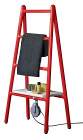 Elektrický topný žebřík Scaletta (Tubes) je vhodný na sušení ručníků, rozměry 139 × 48 cm; www.staspo.cz