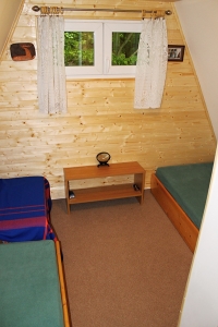 Rekonstrukce chaty - 2. podlaží po rekonstrukci.