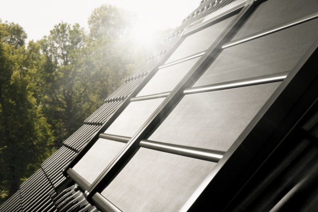 VELUX lehká venkovní roleta na solární pohon (Zdroj: VELUX)