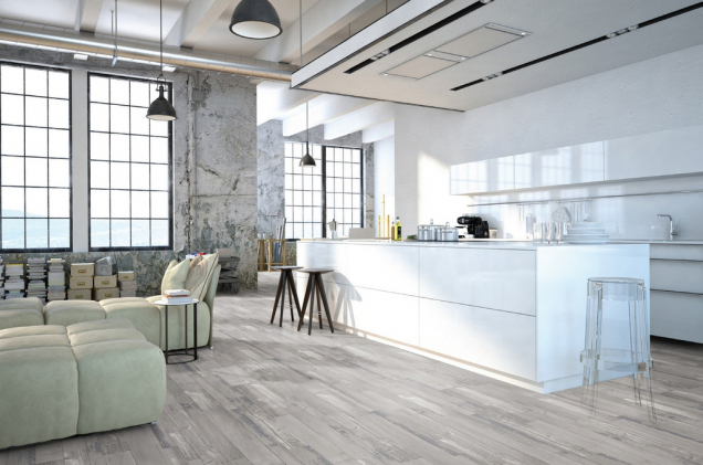 Vinylová podlaha Gerflor Texline 1901 Harbor Pearl (Zdroj: Supellex – svět podlah, s.r.o.)