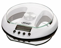 Digitální váha B-5026 se skleněným talířem váží s přesností 1 gramu do 3 kg, cena 720 Kč (BRAVO)