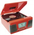  Gramofon s rádiem rovněž cituje z tvarosloví starého celé padesátiletí, cena 8 190 Kč, FISURA 