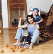  Zora Jandová s dcerami Viktorií a Esterkou 