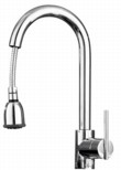  Kuchyňská baterie Sinks s výsuvnou sprchou (Alno), cena 7 915 Kč, INTERIÉR ČÁP 
