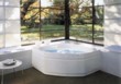  Prostorově úsporná je dvojvana Stellaria (JACUZZI). Základní cena včetně čelního panelu je 139 700 Kč, KOUPELNY PTÁČEK 