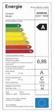  Na energetickém štítku najdete všechny důležité údaje popisující vlastnosti přístroje 