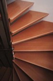 Detail schodiště v rodinném domě
