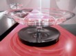  Mísa na ovoce z kolekce Hypnos. Použitý materiál křišťálové sklo a Corian, design Emanuel Babled 