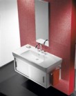  Keramické umyvadlo Living má šířku 198 cm, cena 14 410 Kč, LAUFEN CZ 