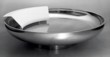  Nerezové umyvadlo Ufo (AGAPE) je určené k posazení na desku, průměr 45 cm, cena 11 860 Kč, IL BAGNO 