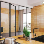 Otočné dveře IDEA v zárubni GARDE. Foto: JAP FUTURE